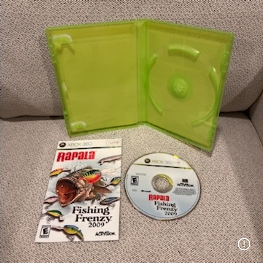 Rapala Fishing Frenzy 2009 Xbox 360 Game